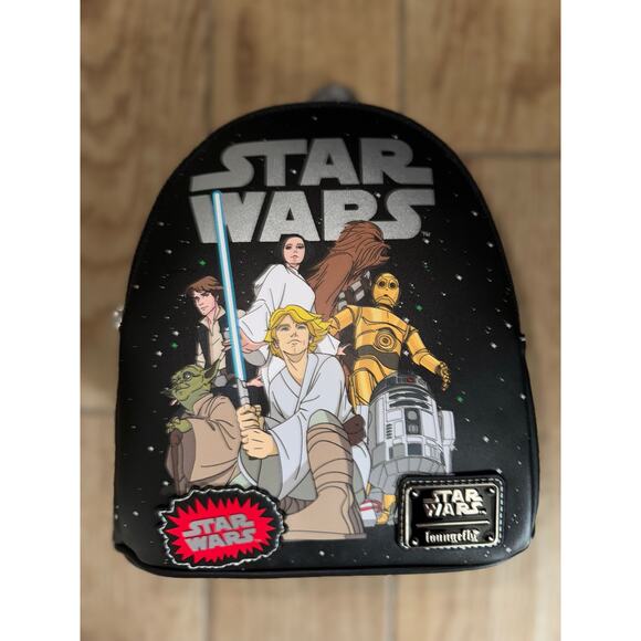 Disney Parks Star Wars Celebrate the Saga Glow In The Dark Mini Loungefly, NWT - Picture 5 of 5
